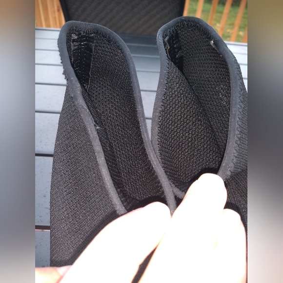 Nine West Black Pull On Block Heeled Booties, Size 7M, Like New Condition - Picture 9 of 16